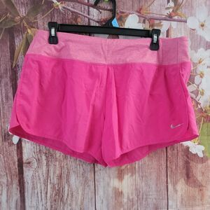 Nike Dri Fit Hot Pink Shorts Size L